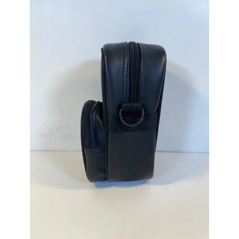 Nikon Black Faux Leather Compact Camera Case Pouch with Belt Loop and Pockets